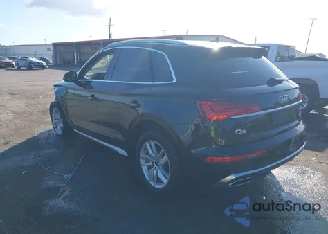 2022 Audi Q5 Premium 45 Tfsi S Line Quattro S Tronic из США, поврежденный, VIN WA1GAAFY4N2058259